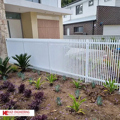 Fencing aluminium