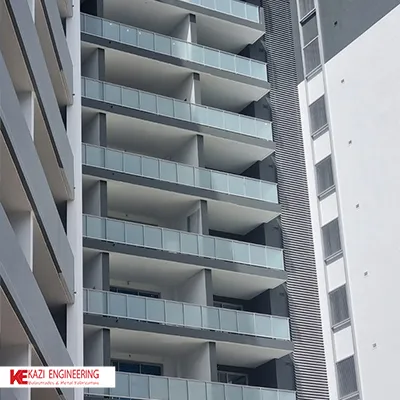 glass balustrade balcony